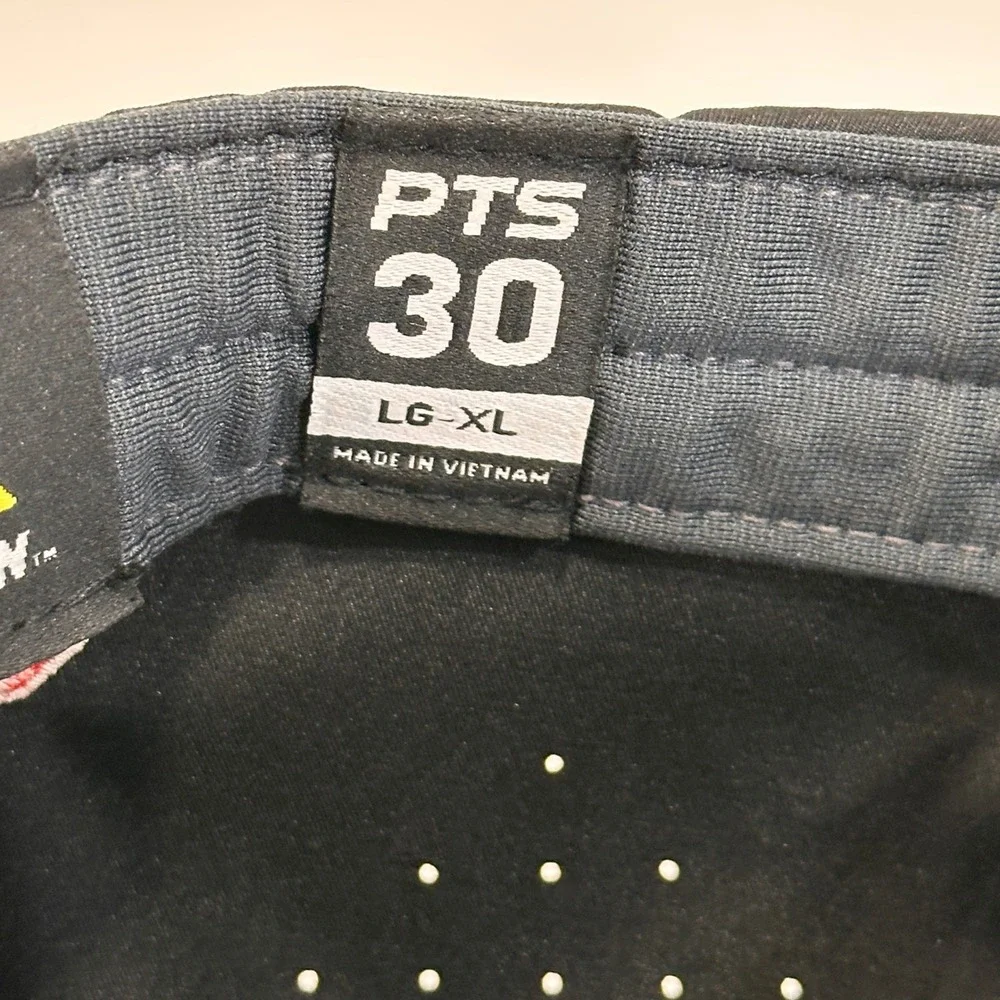Richardson PTS30 Performance Team Series Men LG-XL‎ Black LETS GO Hat | Sporty